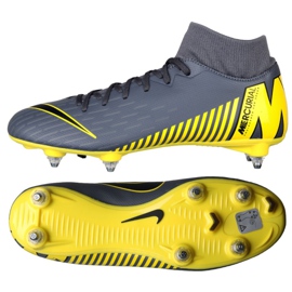 Nike Mercurial Superfly 6 Academy Sg M AH7364-070 jalkapallokengät musta harmaa