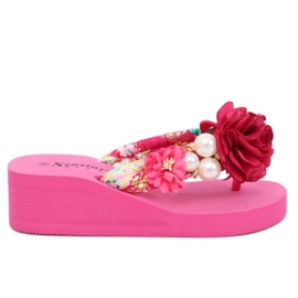 Vaaleanpunaiset CK93P Fuchsia -vaahtopohjat vaaleanpunainen