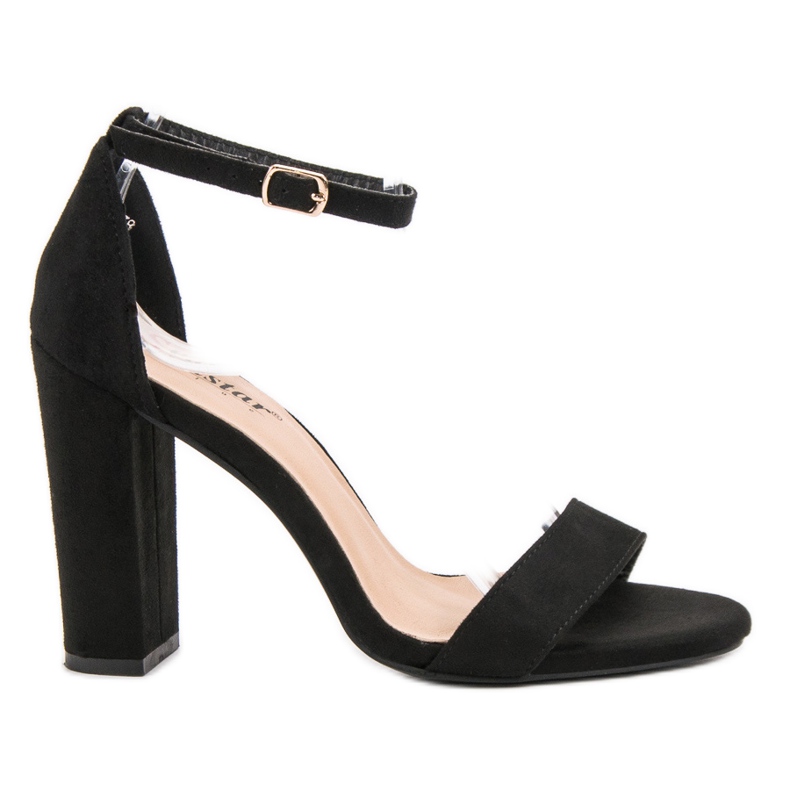 Seastar Seksikäs sandaalit baarissa musta