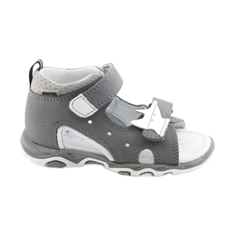 Sandaalit poikien nauris Bartek 51489 harmaa valkoinen