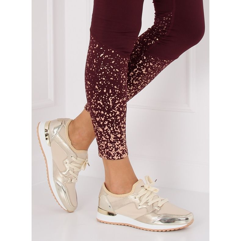 Kultaiset urheilukengät 6241 Gold II-GAT kultainen