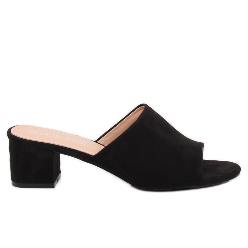 Mustat korkokengät QL-89 Musta