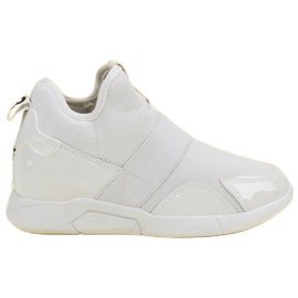 Wedge Slip-On lenkkarit valkoinen