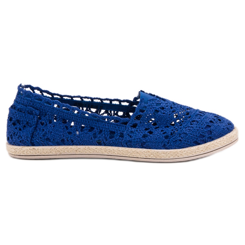 Sweet Shoes Siniset pitsi -espadrillit sininen