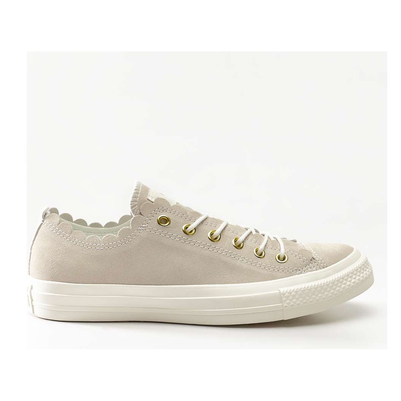 Converse Chuck Taylor All Star Scallop 418 Egret Gold Egret ruskea
