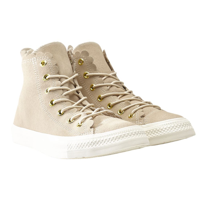 Converse Chuck Taylor All Star Scallop 421 Luonnonvarainen norsunluu ruskea