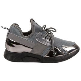 Harmaat Slip-On lenkkarit