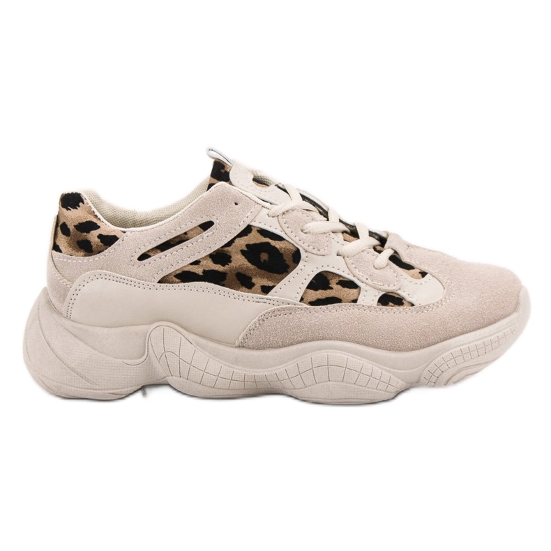 Animal Print Beige Tennarit