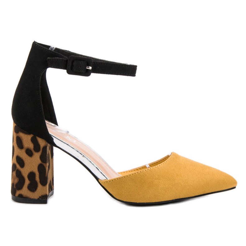 Cm Paris Pumput In Szpic Fashion keltainen