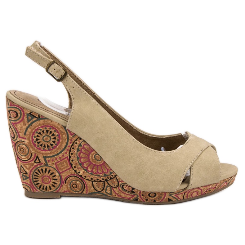 Corina Muodikkaat Ethno -sandaalit ruskea
