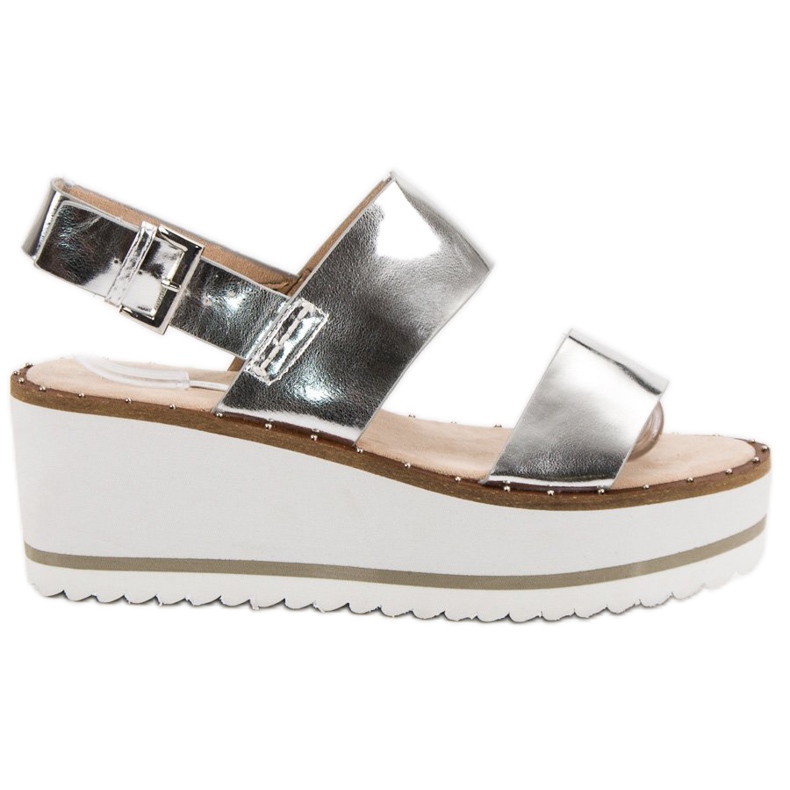 Corina Hopea sandaalit alustalla harmaa