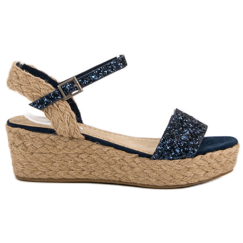 Corina Glitter Wedge Sandaalit sininen