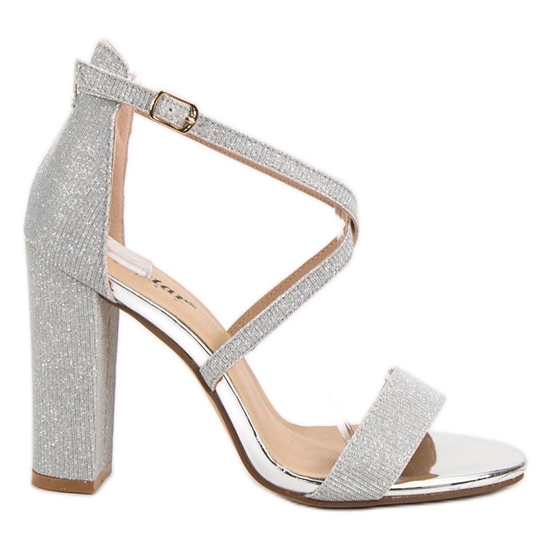 Seastar Korkeakorkoiset sandaalit harmaa