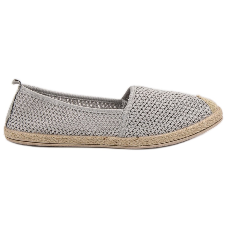 Seastar Harmaat tekstiiliset espadrillit