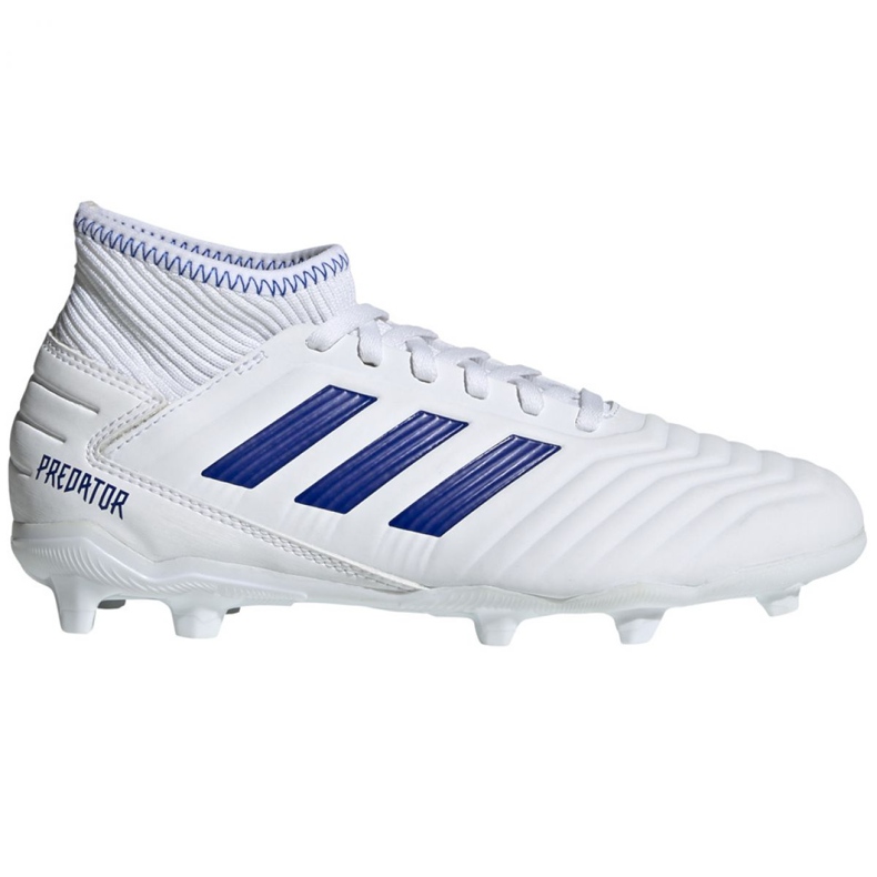 Adidas Predator 19.3 Fg Jr CM8535 jalkapallokengät monivärinen valkoinen