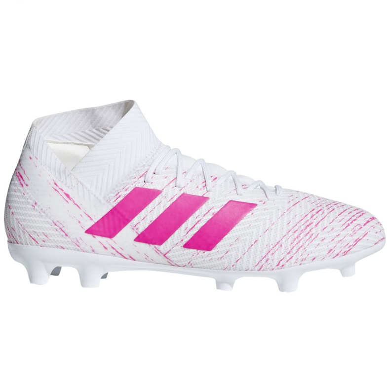 Adidas Nemeziz 18.3 Fg M BB9436 jalkapallokengät valkoinen valkoinen