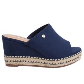 Tummansiniset tossut MW-3M65 Blue tummansininen