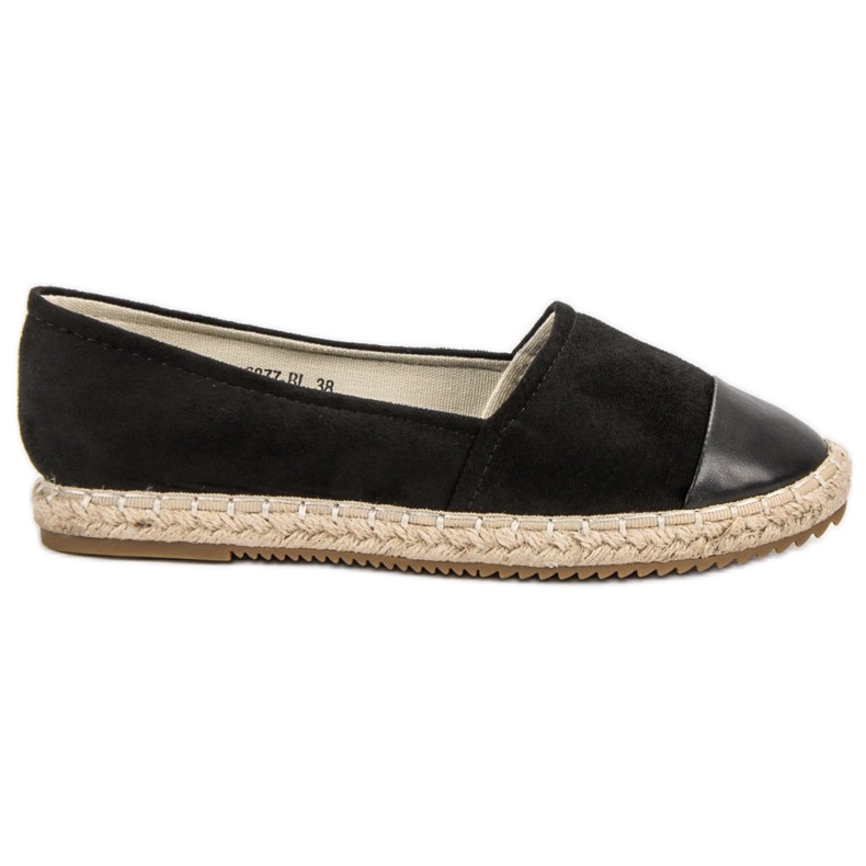 Super Me Suede Espadrilles musta