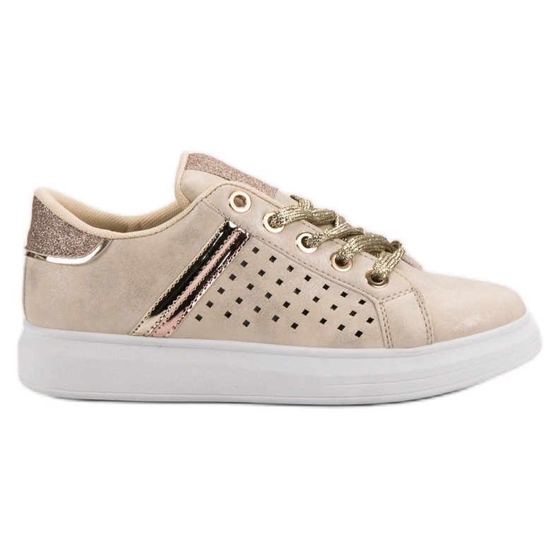 Muodikkaat urheilukengät ruskea