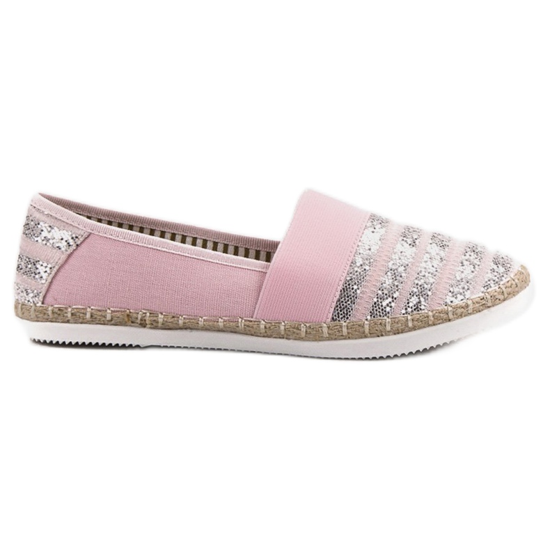 Kayla Kiiltävät espadrillit vaaleanpunainen Kayla Kiiltävät espadrillit vaaleanpunainen