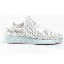 Adidas Deerupt Runner W Jalkineet White Grey One Clear Mint monivärinen