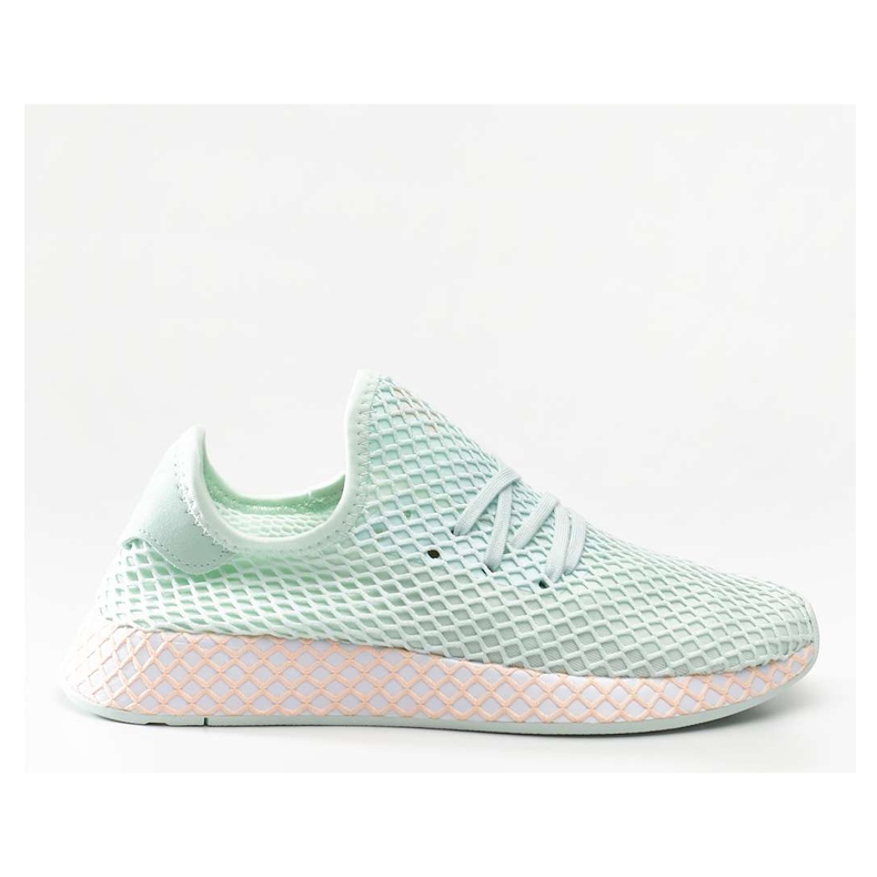 Adidas Deerupt Runner W Turquoise -jalkineet White Clear Orange monivärinen