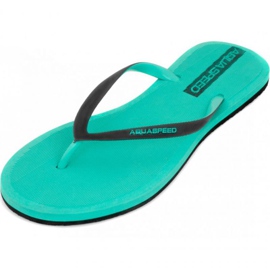 Aqua-Speed Naisten flip-flops Aqua-nopeus Genova kol.01 sininen