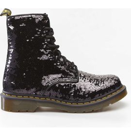 Dr. Martens 1460 Pascal Reversible Sequin Musta Hopea Sequin