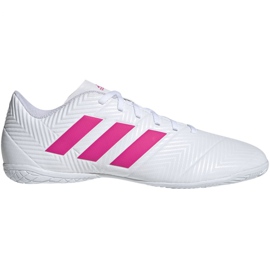 Sisäkengät adidas Nemeziz 18.4 In M D97995 valkoinen valkoinen