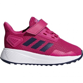 Adidas Duramo 9 I Kids F35108 kengät vaaleanpunainen