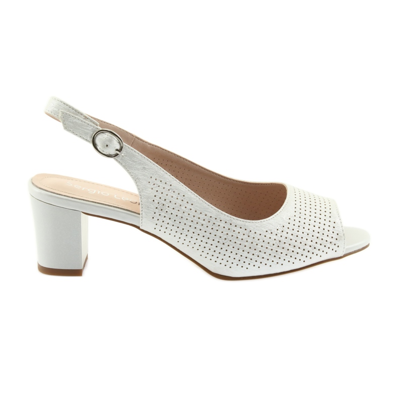 Sandaalit Sergio Leone 794 hopean postissa harmaa