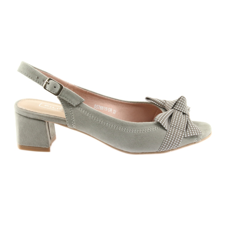 Sandaalit Rusetti Filippo 788 harmaa / pisteitä