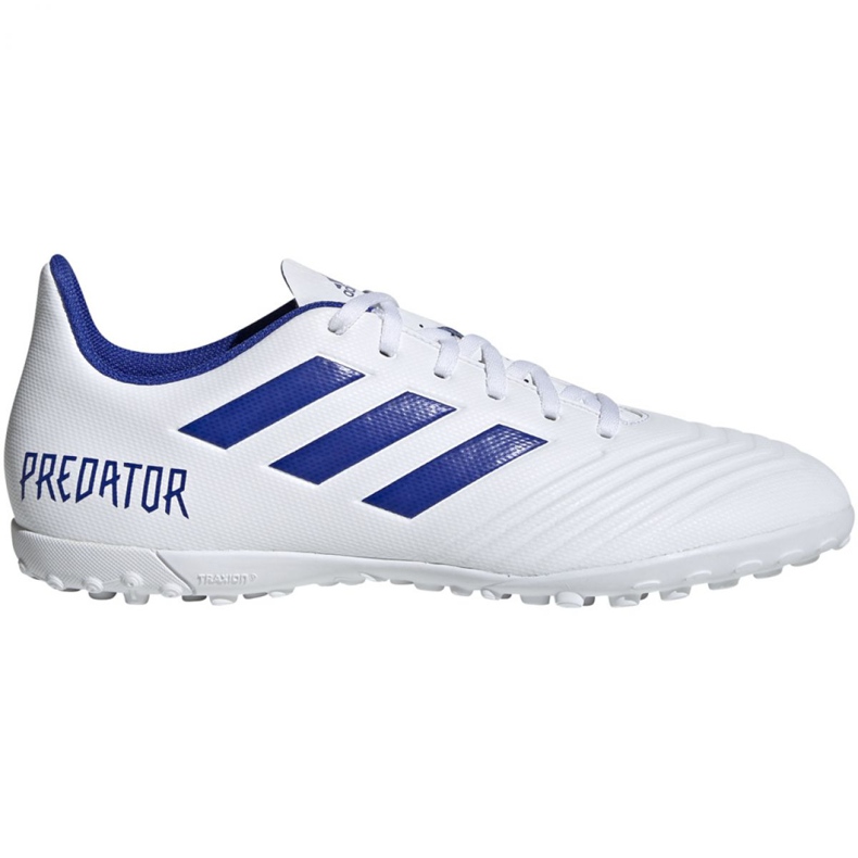 Adidas Predator 19.4 Tf M D97971 jalkapallokengät valkoinen valkoinen