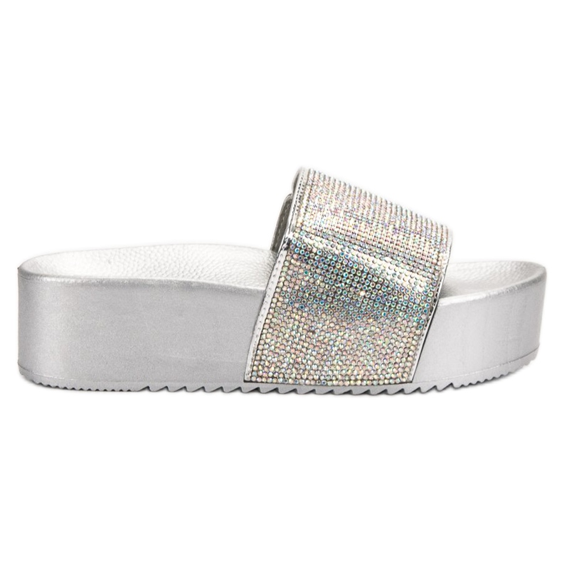 Marquiz Muodikkaat tossut alustalla harmaa