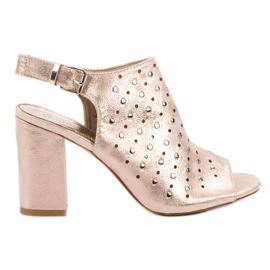 VINCEZA sandaalit suihkulla keltainen