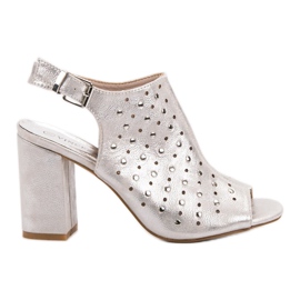 VINCEZA sandaalit suihkulla harmaa