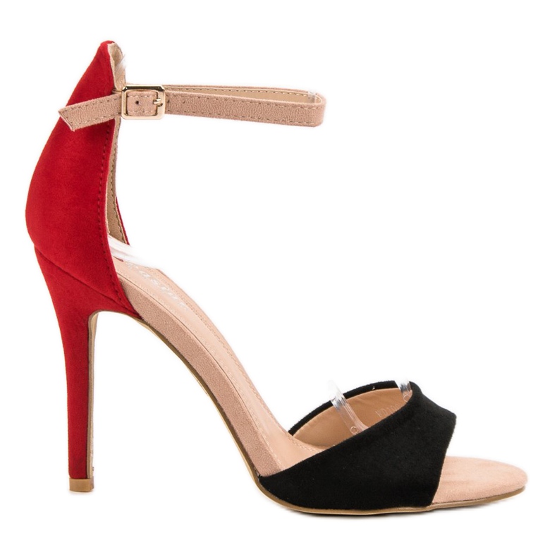 Seastar Sandaalit korkokengissä musta