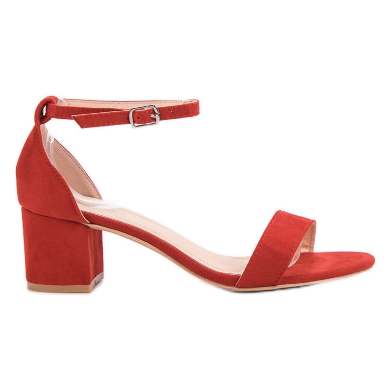 Renda Klassiset korkokengät punainen