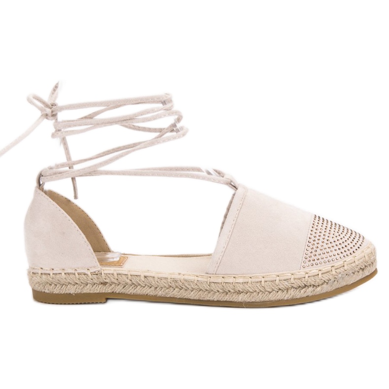 Seastar Sidotut espadrillit kiteillä beige