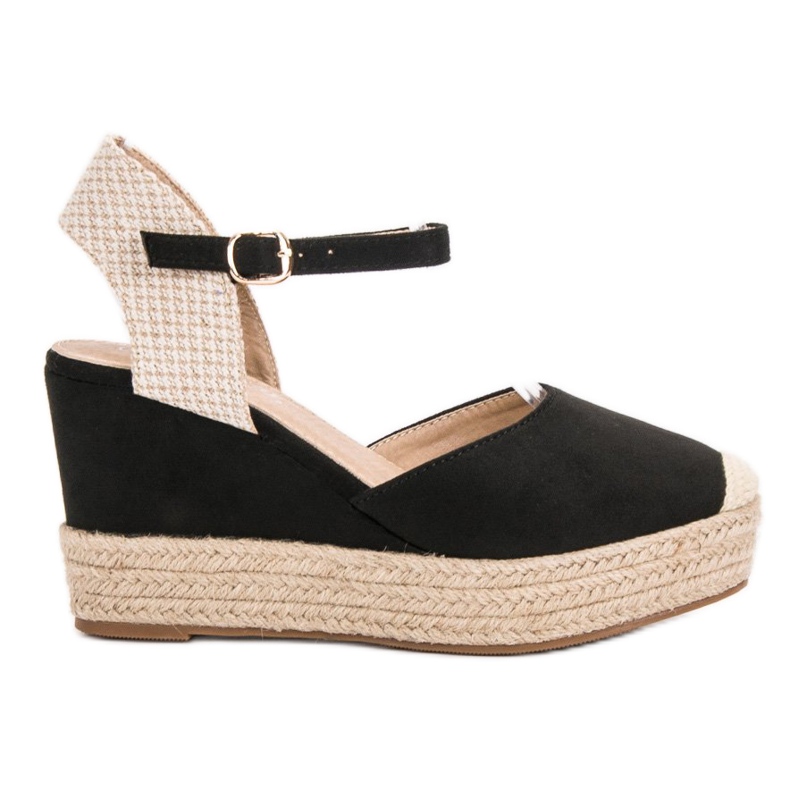Seastar Espadrillit alustalla musta