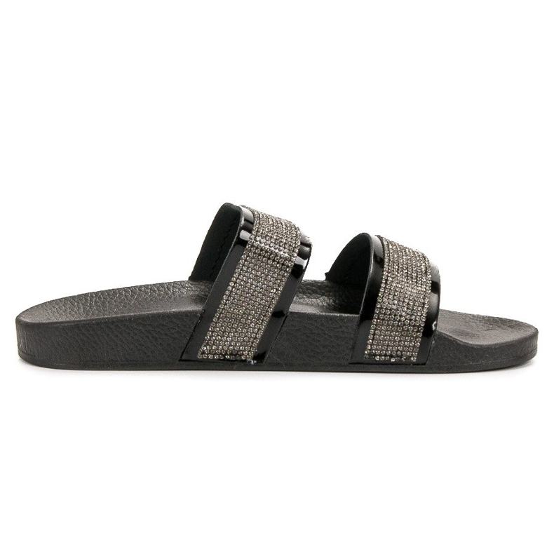 Seastar Mustat tossut kristalleilla