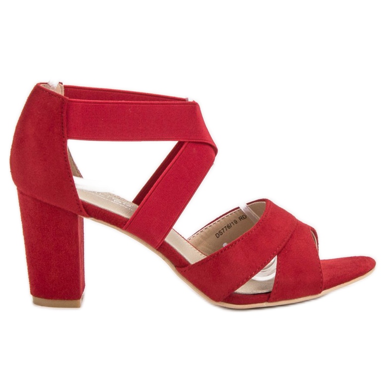 Filippo Punainen Slip-On Sandaalit Filippo Punainen Slip-On Sandaalit