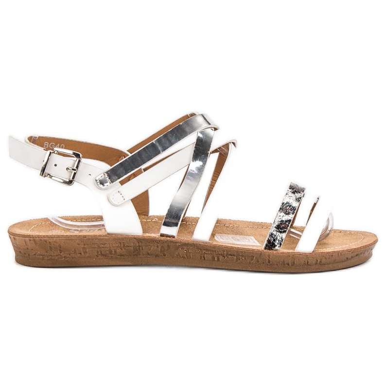 Seastar Muodikkaat valkoiset sandaalit valkoinen