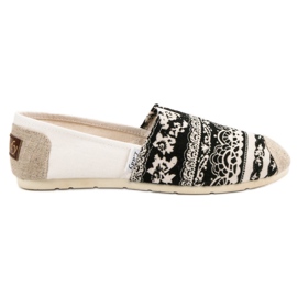 Lady Fashion Slip On Boho Tennarit musta ruskea