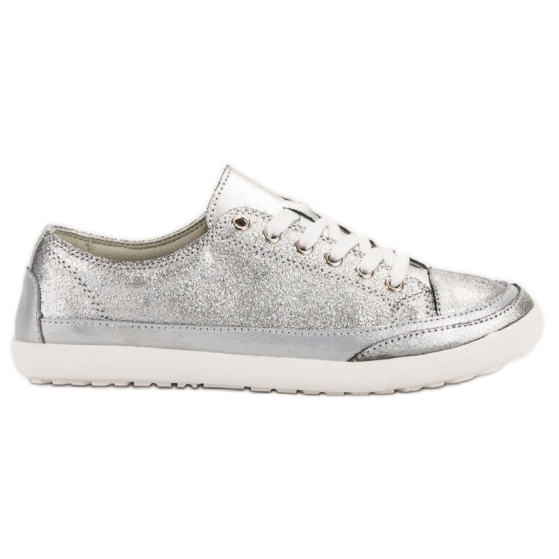 Filippo Hopea nahka lenkkarit harmaa