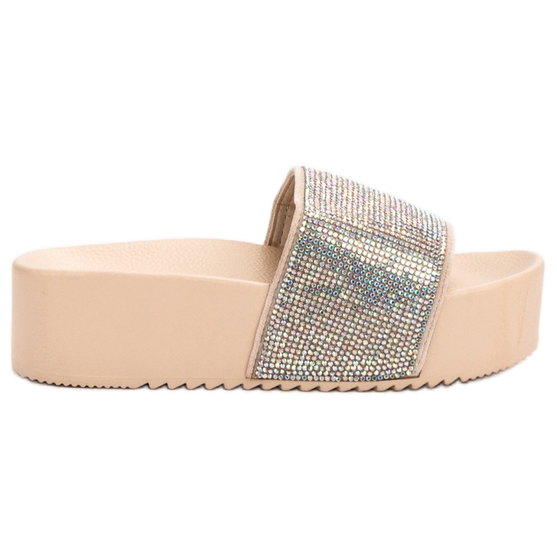 Marquiz Muodikkaat tossut alustalla ruskea harmaa