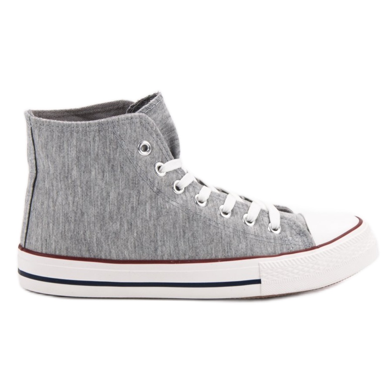 Jumex Korkeat harmaat lenkkarit