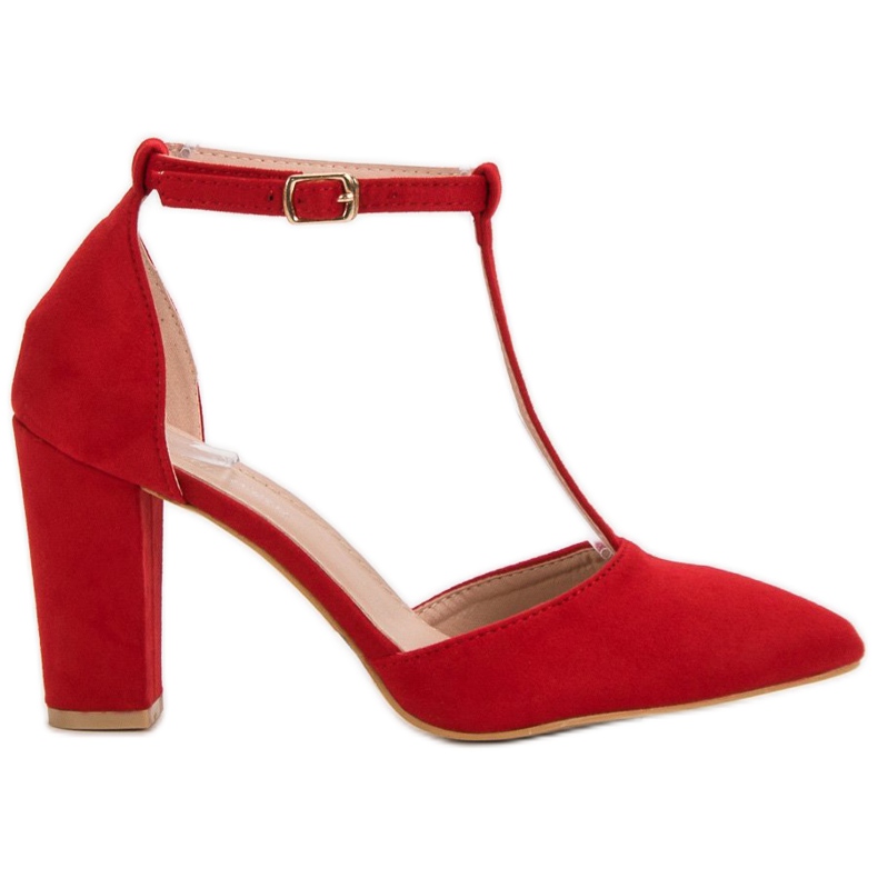 Primavera Punaiset pumput pylväässä punainen