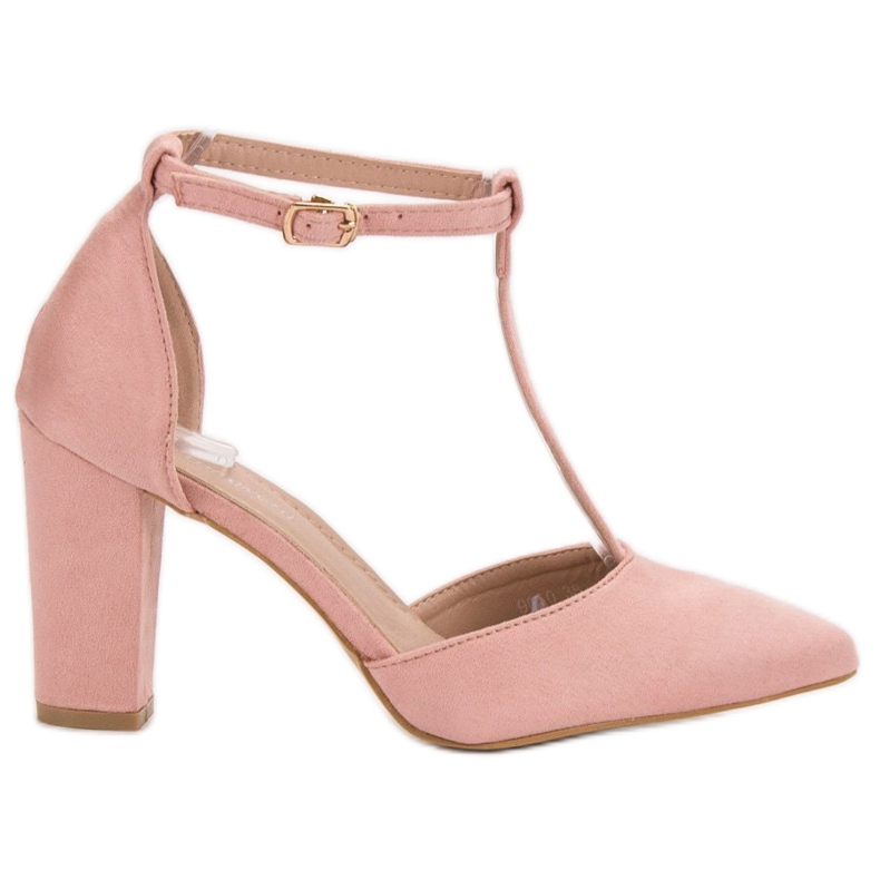 Primavera Vaaleanpunaiset pumput pylväässä vaaleanpunainen