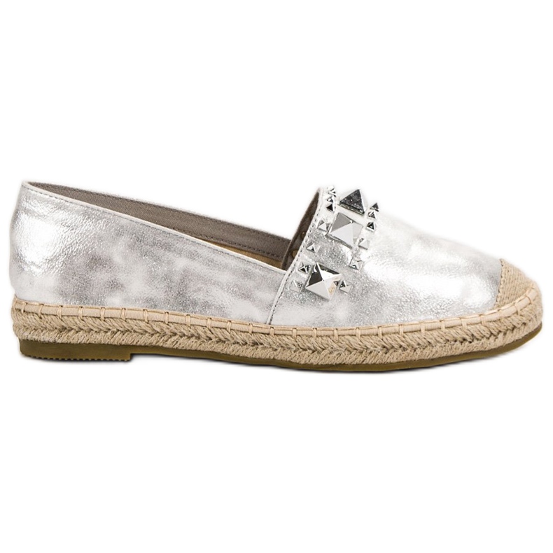 Janessa Espadrillit nastoilla harmaa